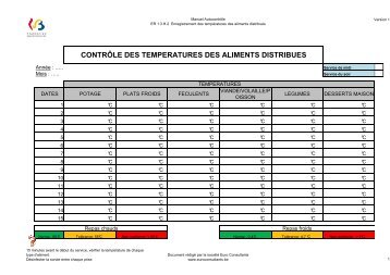 ER 1.3.H.2 Contrôle températures en distribution