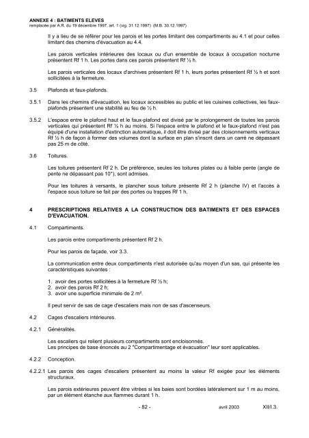 xii/i.3. arrete royal du 7 juillet 1994 fixant les normes de base en ...