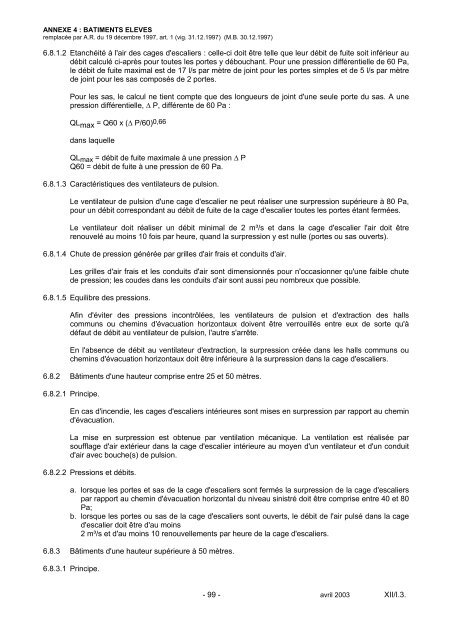 xii/i.3. arrete royal du 7 juillet 1994 fixant les normes de base en ...