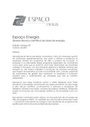 Editorial em Português - Revista Espaço Energia