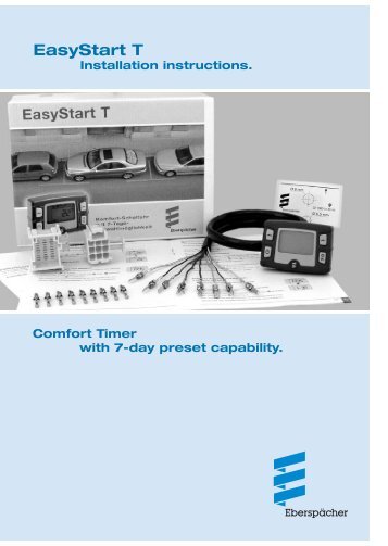 EasyStart T Installation Instructions. - Espar