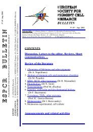 espcrbulletin - European Society for Pigment Cell Research