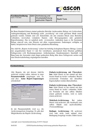 Download Kurzbeschreibung (PDF Dokument) - ascon ...