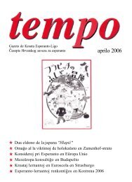 Tempo 1/2006 - Kroata Esperanto-Ligo