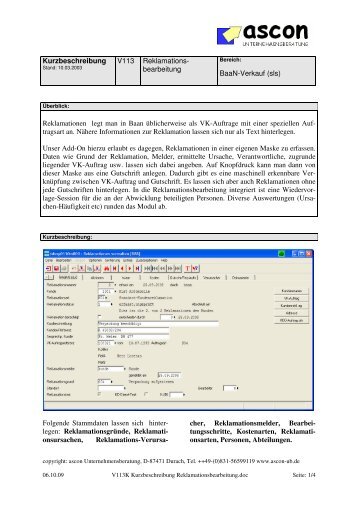 Download Kurzbeschreibung (PDF Dokument) - ascon ...