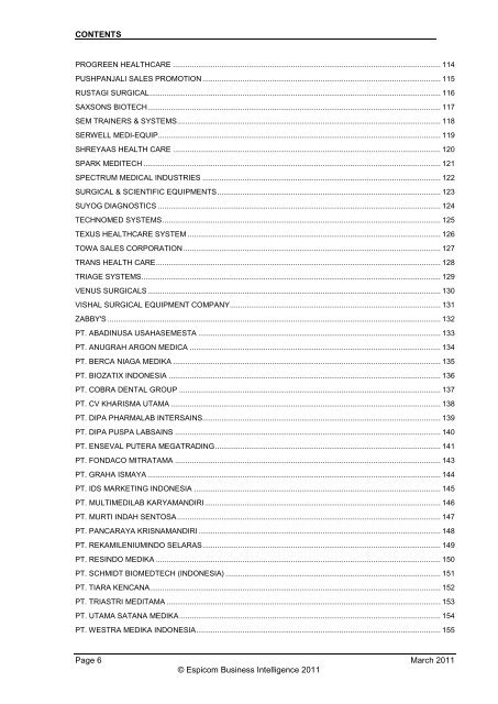 Guide to Distributors of Medical Equipment and Supplies ... - Espicom