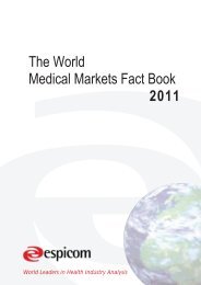The World Medical Markets Fact Book 2011 - Espicom