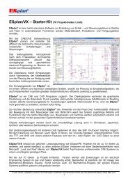 ESplan/VX - ESP - CAD/CAE Vertriebs-GmbH