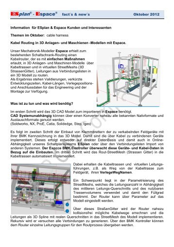 Espace news - ESP - CAD/CAE Vertriebs-GmbH