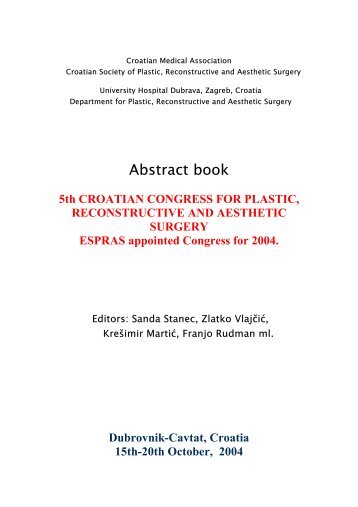 Abstract book - ESPRAS