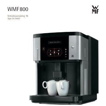 WMF800 - Espresso-apparaat.nl
