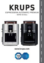 Krups EA8260 - Espresso-apparaat.nl
