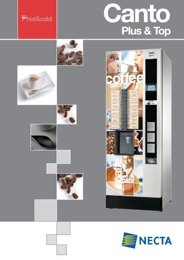 Manual prezentare Automate Cafea Necta Canto Plus