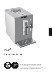 Manual instructiuni expresoare Jura Ena 