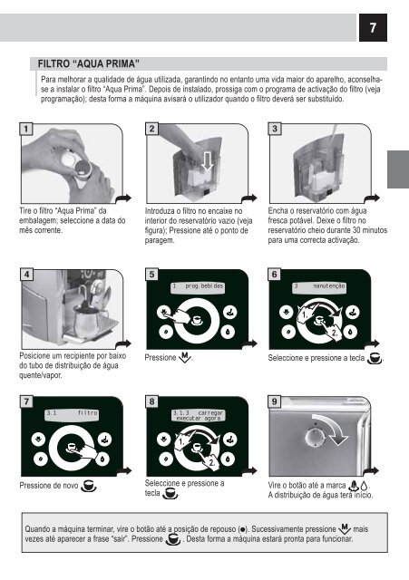 Manual tehnic expresoare Gaggia Platinum Swing UP - Cafea