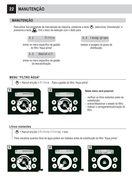 Manual tehnic expresoare Gaggia Platinum Swing UP - Cafea