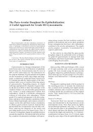 The Para-Areolar Doughnut De-Epithelialization: A Useful ... - ESPRS