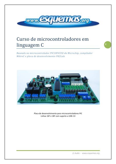 Curso microcontroladores PIC - Esquemas