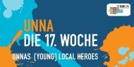 Unna. Die 17. Woche. Unnas [Young] Local Heroes - Ruhr 2010