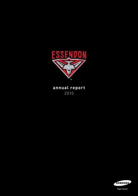 2010 Report - Essendon Football Club