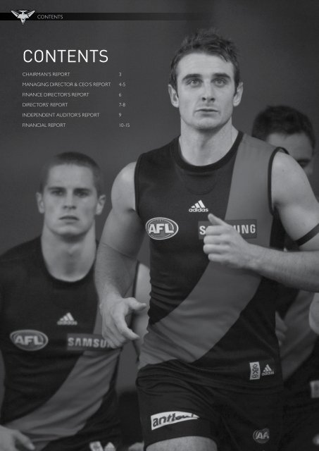 2010 Report - Essendon Football Club