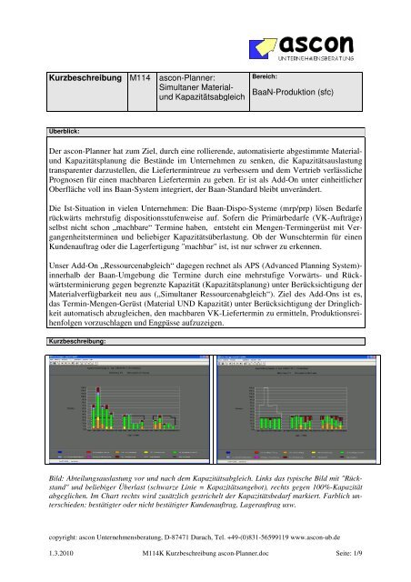 Download Kurzbeschreibung (PDF Dokument) - ascon ...