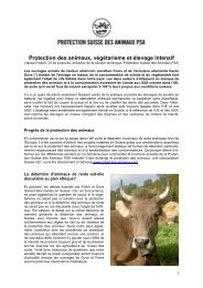 Protection des animaux, végétarisme et élevage ... - Essen mit Herz
