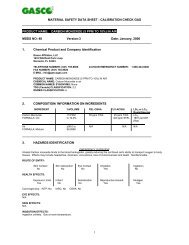 Carbon Monoxide (5 PPM to 10%) in air - Essential Safety