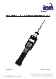 PhoCheck+ 1, 2, 3 & 5000Ex User Manual V1.6 - Essential Safety