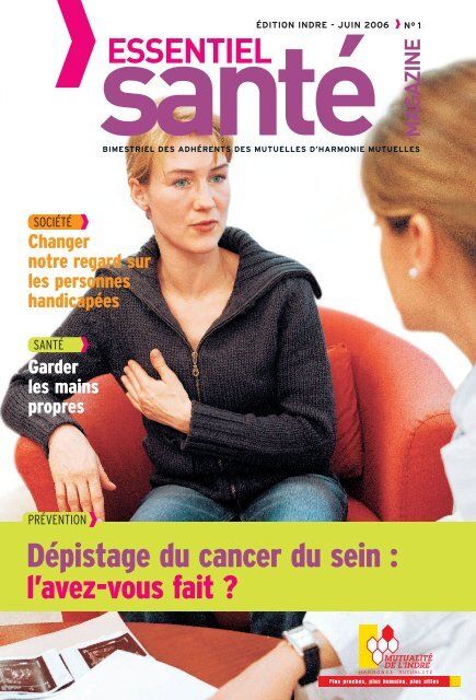 Mutualité de l'Indre - Essentiel Santé Magazine