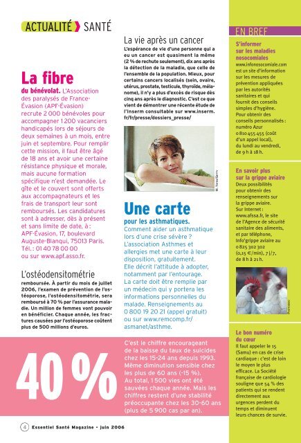 Mutualité de l'Indre - Essentiel Santé Magazine