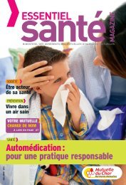 Mutuelle du Cher - Essentiel Santé Magazine