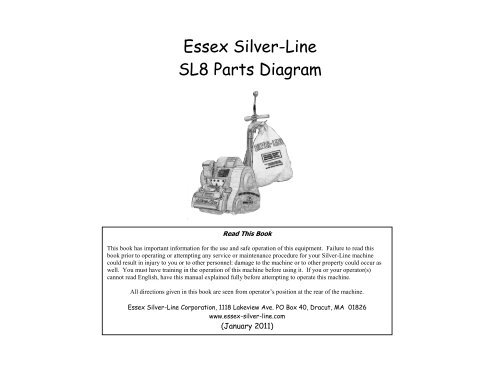 Essex Silver Line Sl8 Parts Diagram