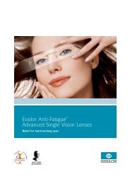 Essilor Anti-Fatigue? Advanced Single Vision Lenses