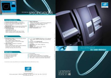 TECHNICAL SPECIFICATIONS - Essilor