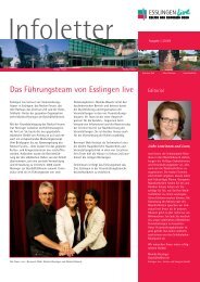 Infoletter - bei Esslingen live