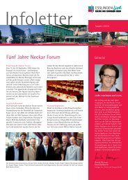 Ausgabe 3 / 2010 - bei Esslingen live || Kultur und Kongress GmbH