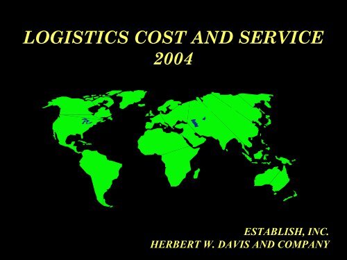 Logistics Cost and Service - Supply Chain Consulting