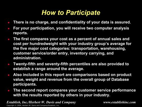 Logistics Cost and Service - Supply Chain Consulting