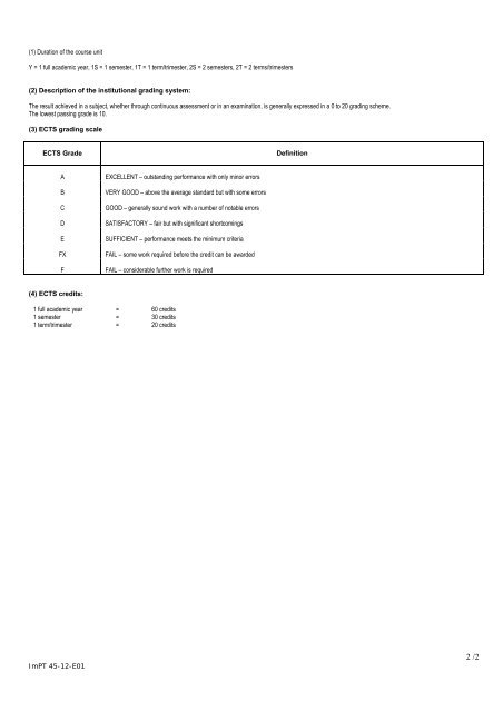 Transcript of Records I - Escola Superior de Tecnologia da Saúde ...