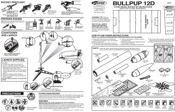 Bullpup 12D - Estes Rockets