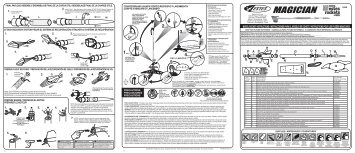 model rocket instructions / instrucciones para el ... - Estes Rockets