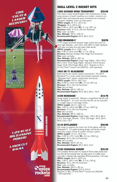 Estes 2006 Catalog - Estes Rockets