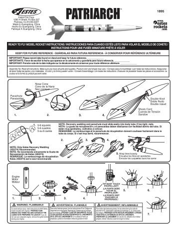 Estes-Cox Corp. - Estes Rockets