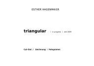 triangular - Esther Hagenmaier