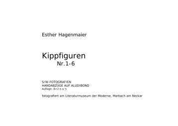 Kippfiguren - Esther Hagenmaier