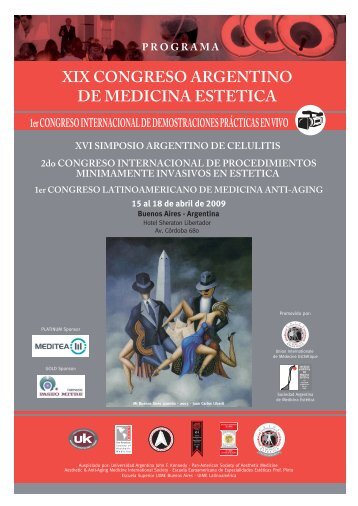 XIX CONGRESO ARGENTINO DE MEDICINA ESTETICA - Estheticnet