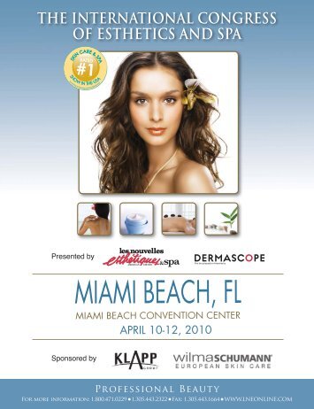 The International Congress of Esthetics and Spa - Estheticnet