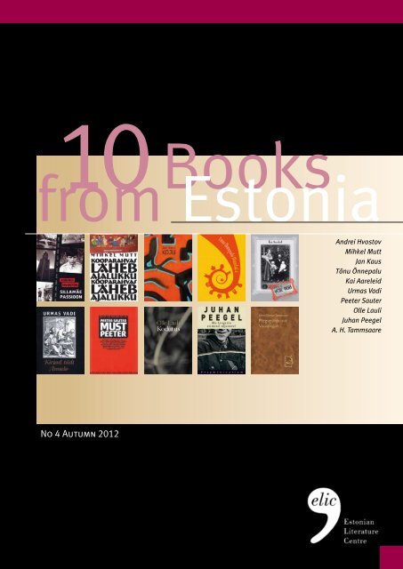 No 4 Autumn 2012 - Estonian Literature