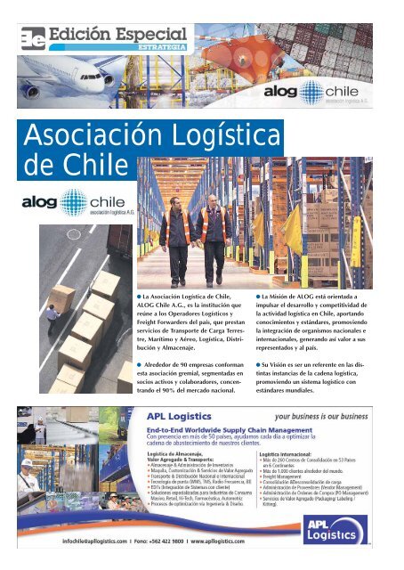 Asociación Logística de Chile - Estrategia